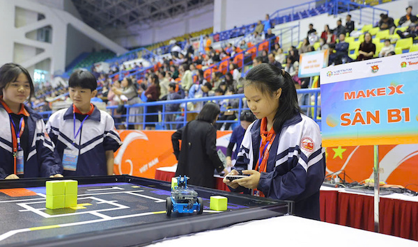 Cuộc thi Vô địch Quốc gia STEM, AI và Robotics 2024 đóng vai trò quan trọng trong việc phát triển các kỹ năng của thế kỷ 21 cho học sinh. Ảnh: BTC  