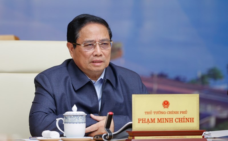 Prime Minister Pham Minh Chinh requested Da Nang to proactively arrange and organize its apparatus, not wait. Photo: VGP