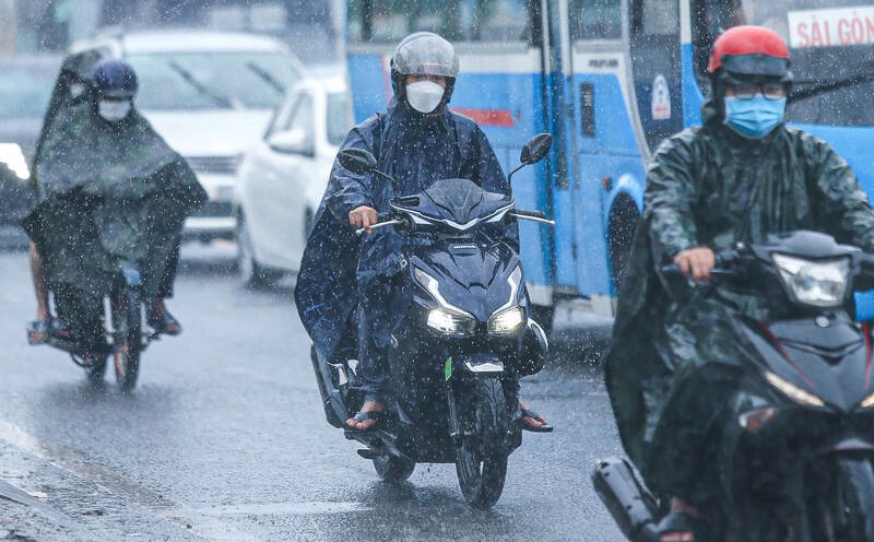 Heavy rain is coming to the South. Illustration photo: Thanh Vu
