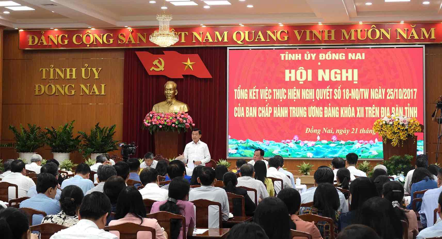 Dong Nai approves plan to reorganize political system. Photo: HAC