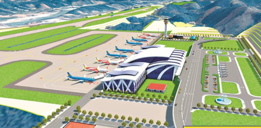 Overall perspective of Sa Pa Airport project. Photo: VGP