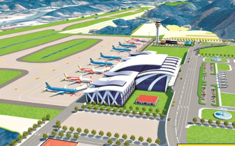Overall perspective of Sa Pa Airport project. Photo: VGP