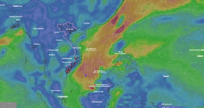 Tin mới nhất về áp thấp nhiệt đới trên Biển Đông