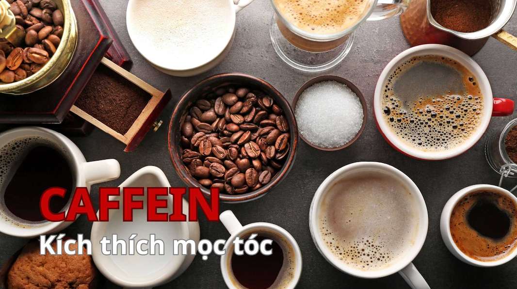 Be surprised by the effects of caffeine in stimulating hair growth.