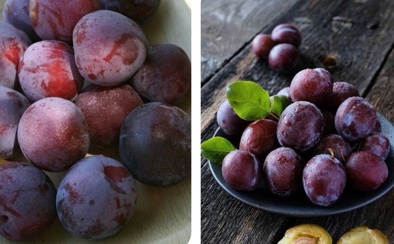 Plums are the enemy of those who want to control uric acid. Graphics: Huong Giang
