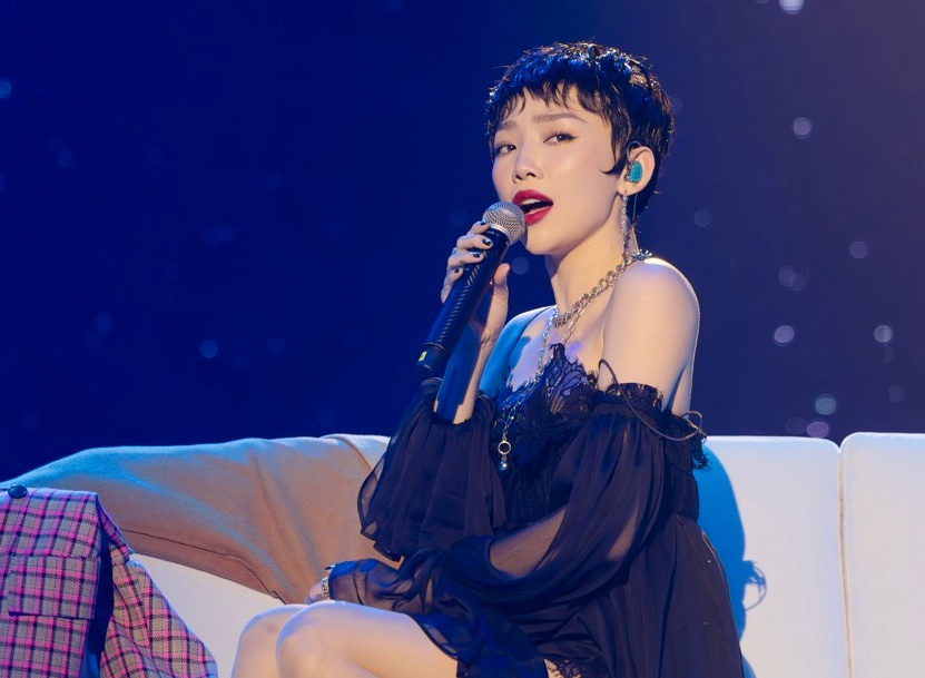 Toc Tien at "Sister Who Makes Wave". Photo: Producer