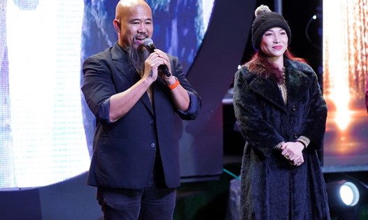 Ca sĩ Hoàng Lê Vy và Trương Lê Sơn. Ảnh: Nhà sản xuất.