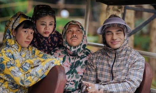 Trấn Thành cầm trịch phim Tết "Bộ tứ bảo thủ". Ảnh: Nhà sản xuất.