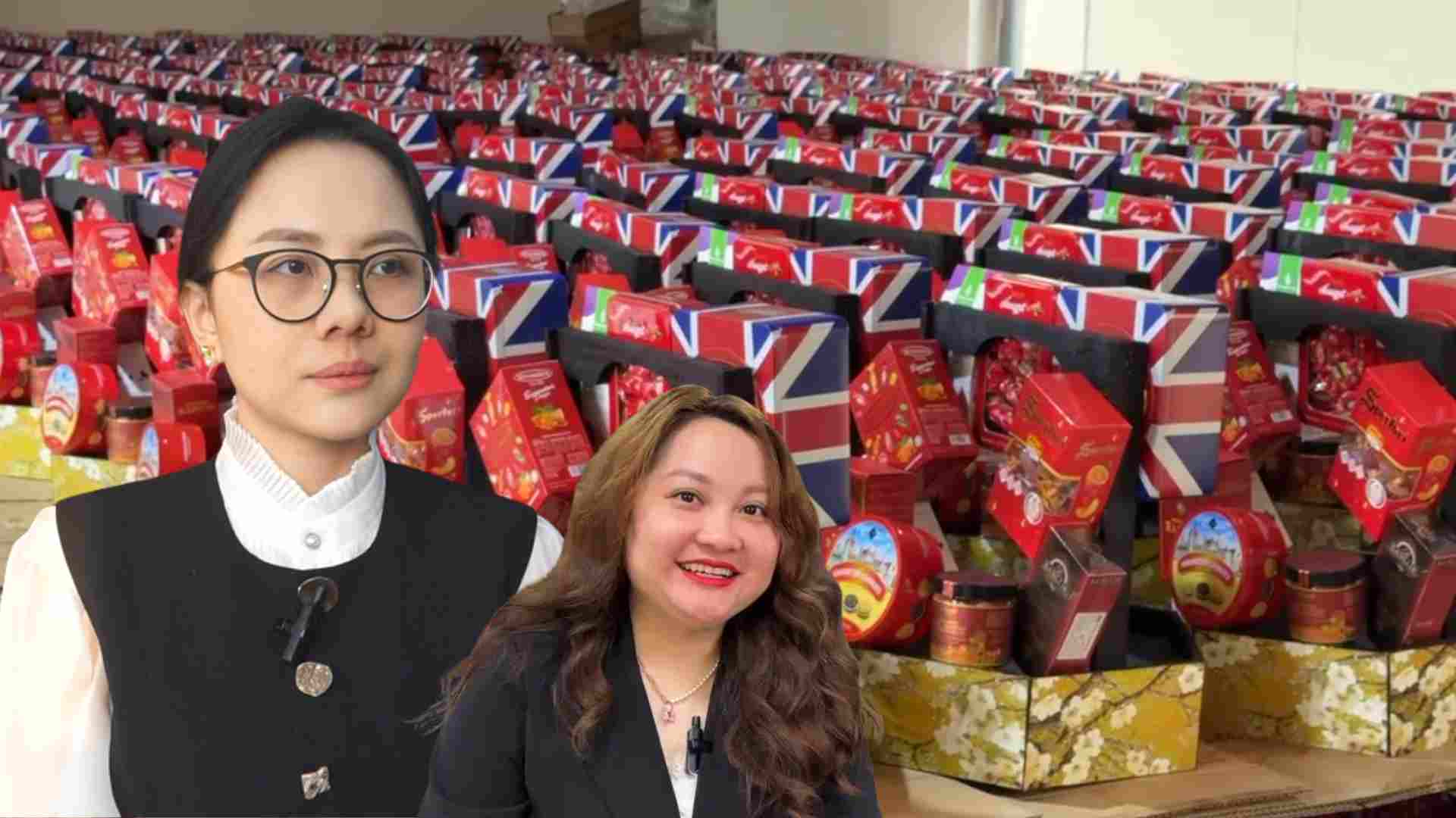 Gift basket market is bustling during Tet