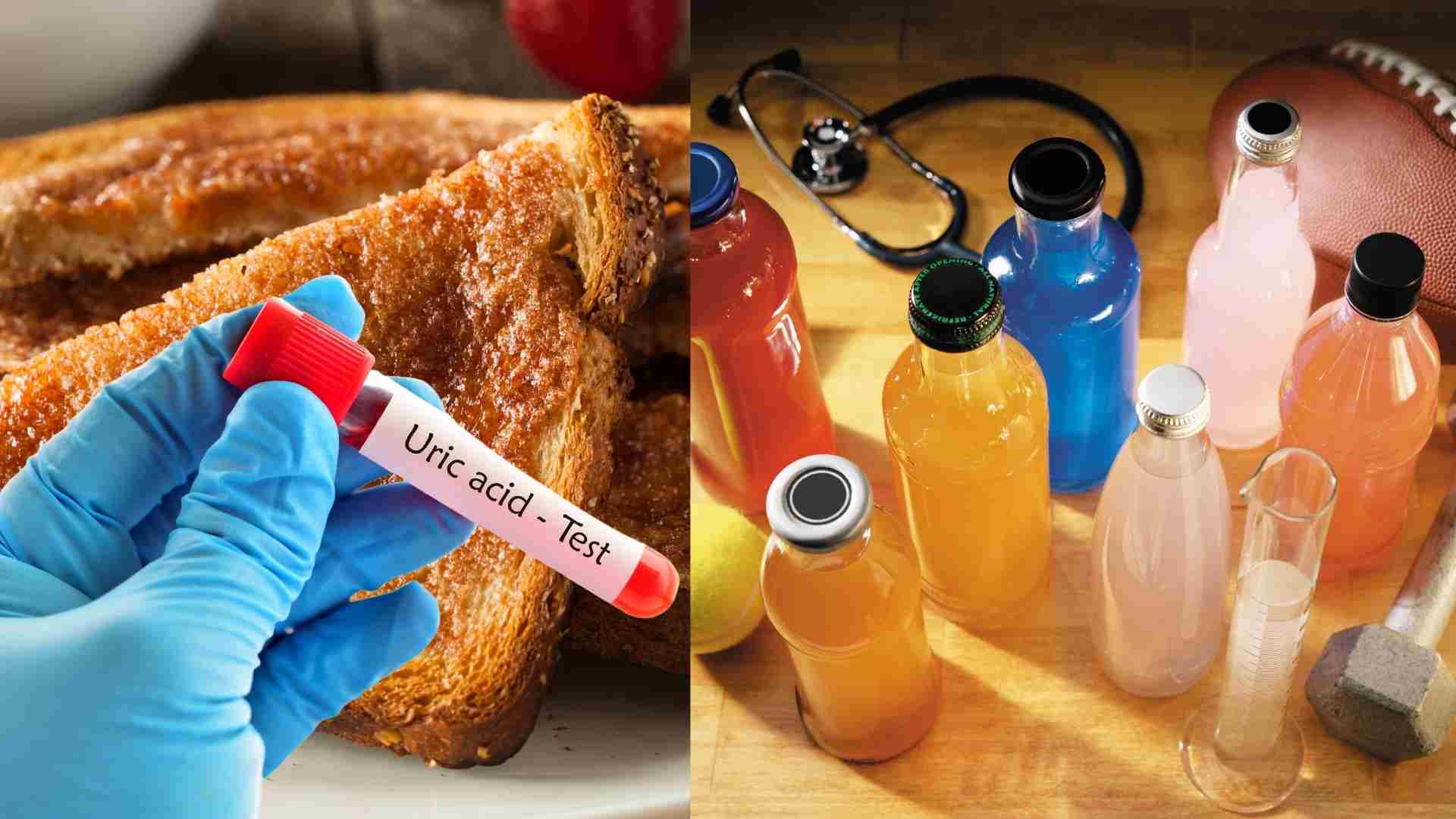 Some foods high in salt can cause high uric acid. Graphics: Ha May