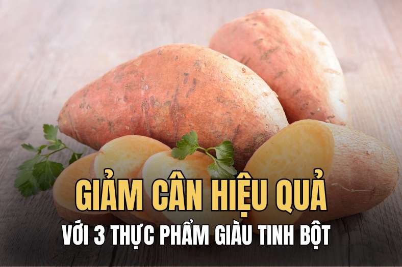 Starchy foods can help you lose weight quickly. Graphics: Hai Ly