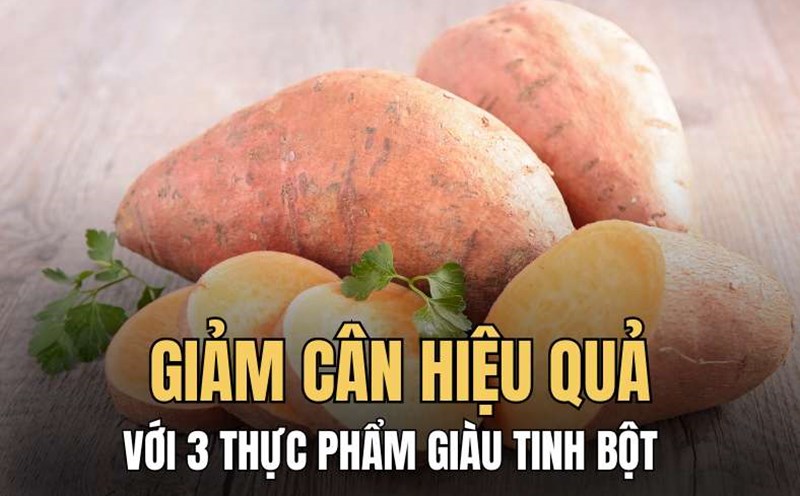 Starchy foods can help you lose weight quickly. Graphics: Hai Ly