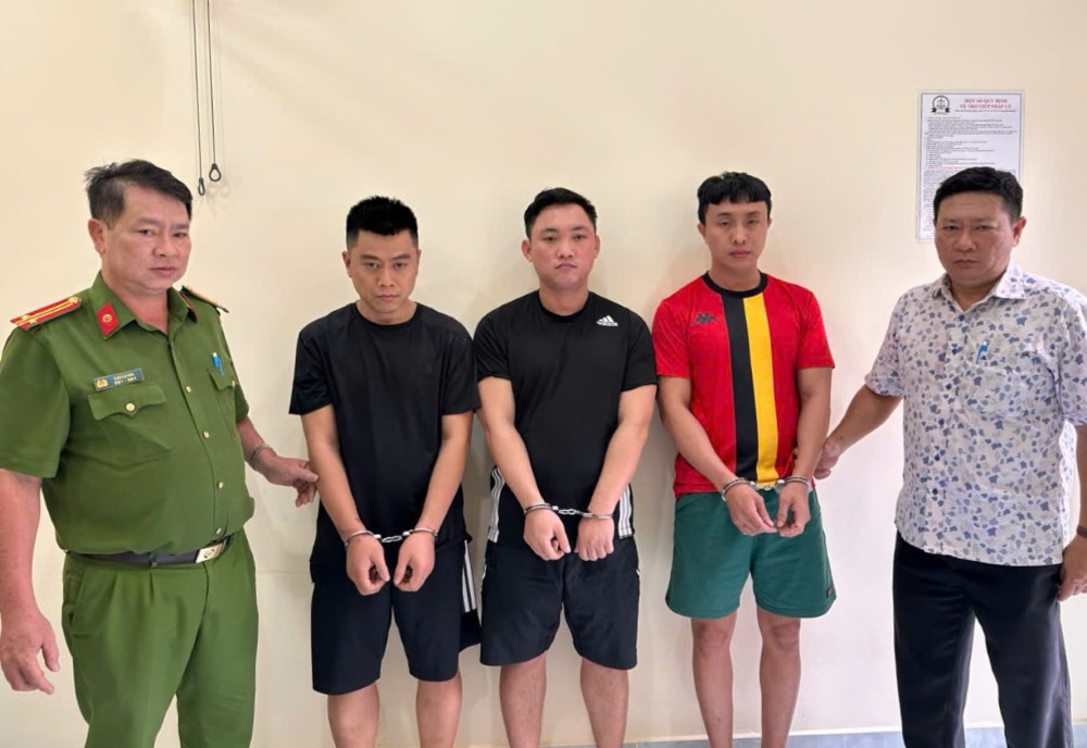 The robbers were arrested by the authorities. Photo: Police