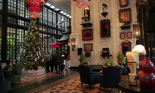 Giáng sinh kỳ diệu như xứ sở tuyết trắng châu Âu giữa Tây Bắc. Ảnh: Hà Linh