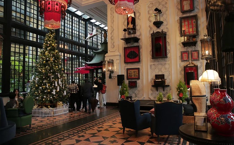 Christmas is as magical as a snowy European land in the Northwest. Photo: Ha Linh