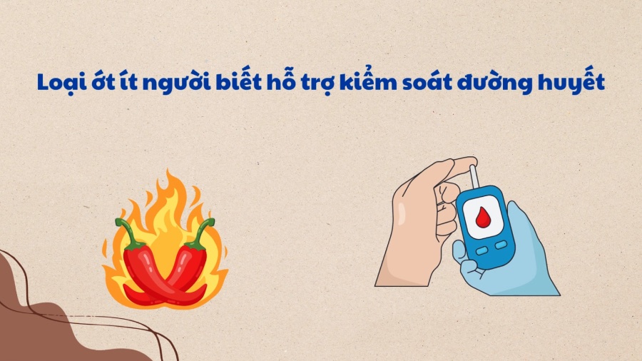 Little-known chili pepper helps control blood sugar. Graphics: Phuong Anh