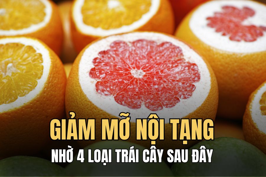 How to effectively reduce visceral fat with 4 nutritious fruits. Graphics: Hoai Lan