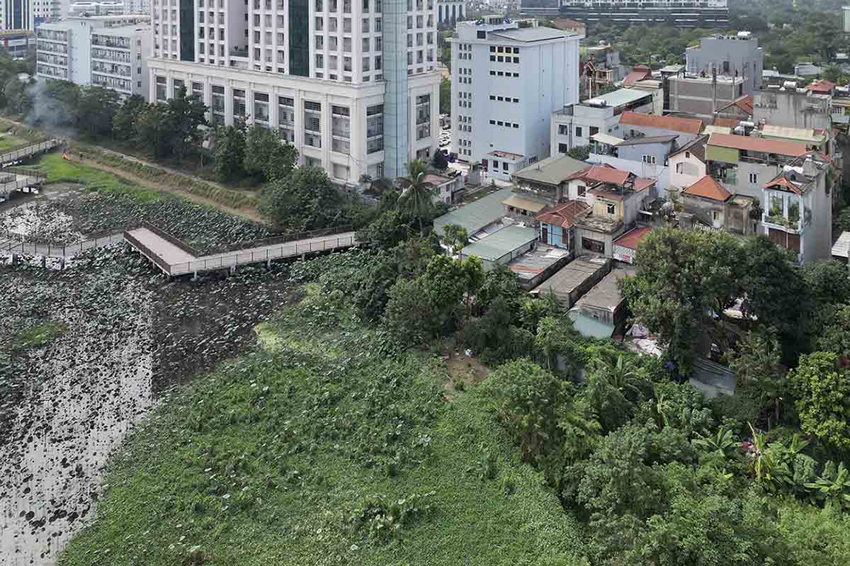 Hanoi adjusts land price list, applicable until the end of 2025, including Nam Tu Liem district. Illustration photo: Huu Chanh