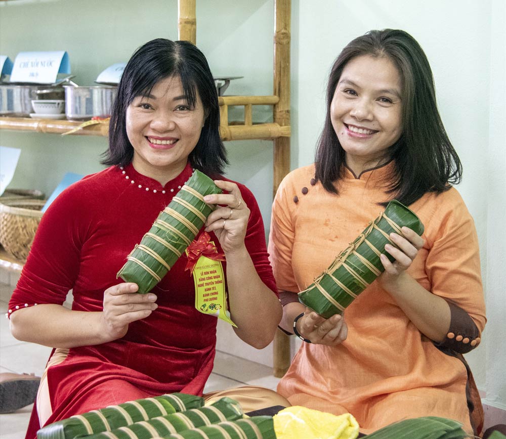 Bánh tét không chỉ là món ăn ngày Tết của người Huế