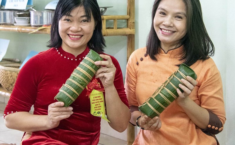 Hue sticky rice cake. Photo: Quang An