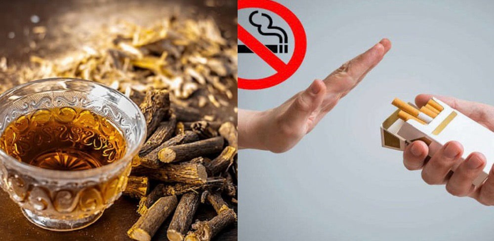 A type of herb that can effectively help you quit smoking. Graphics: Huong Giang