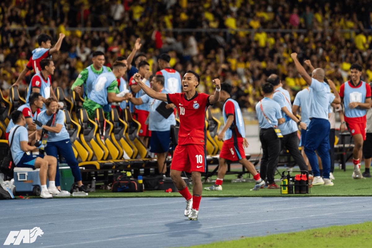 Singapore team showed very annoying playing style in the group stage of ASEAN Cup 2024. Photo: FAS