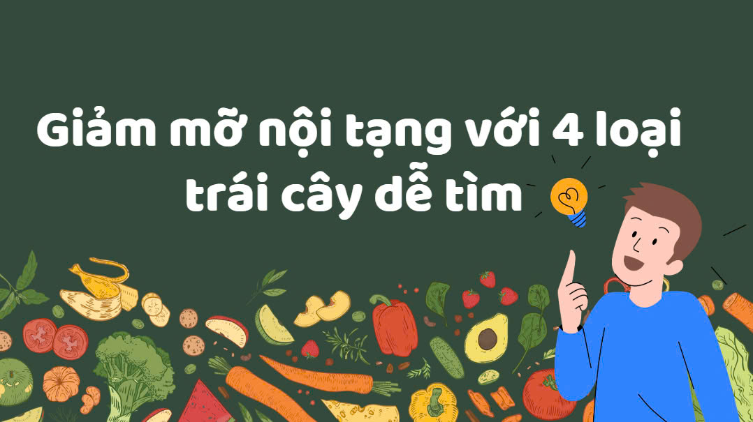 Reduce visceral fat with 4 easy-to-find fruits