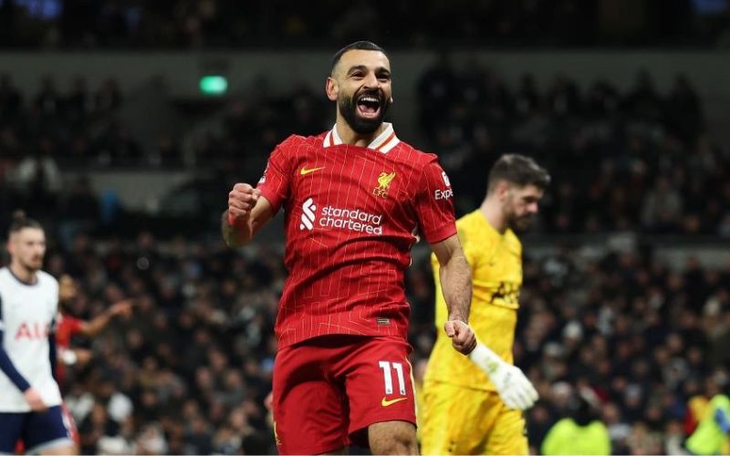 Salah hien dang dan dau danh sach Vua pha luoi va kien tao tai Premier League. Anh: Liverpool 