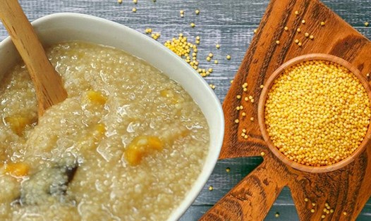 Lợi ích sức khỏe của hạt kê đối với trẻ sơ sinh. Đồ hoạ: Thiện Nhân