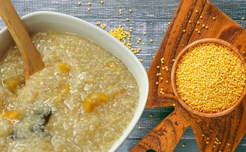 Health benefits of millet for babies. Graphics: Thien Nhan