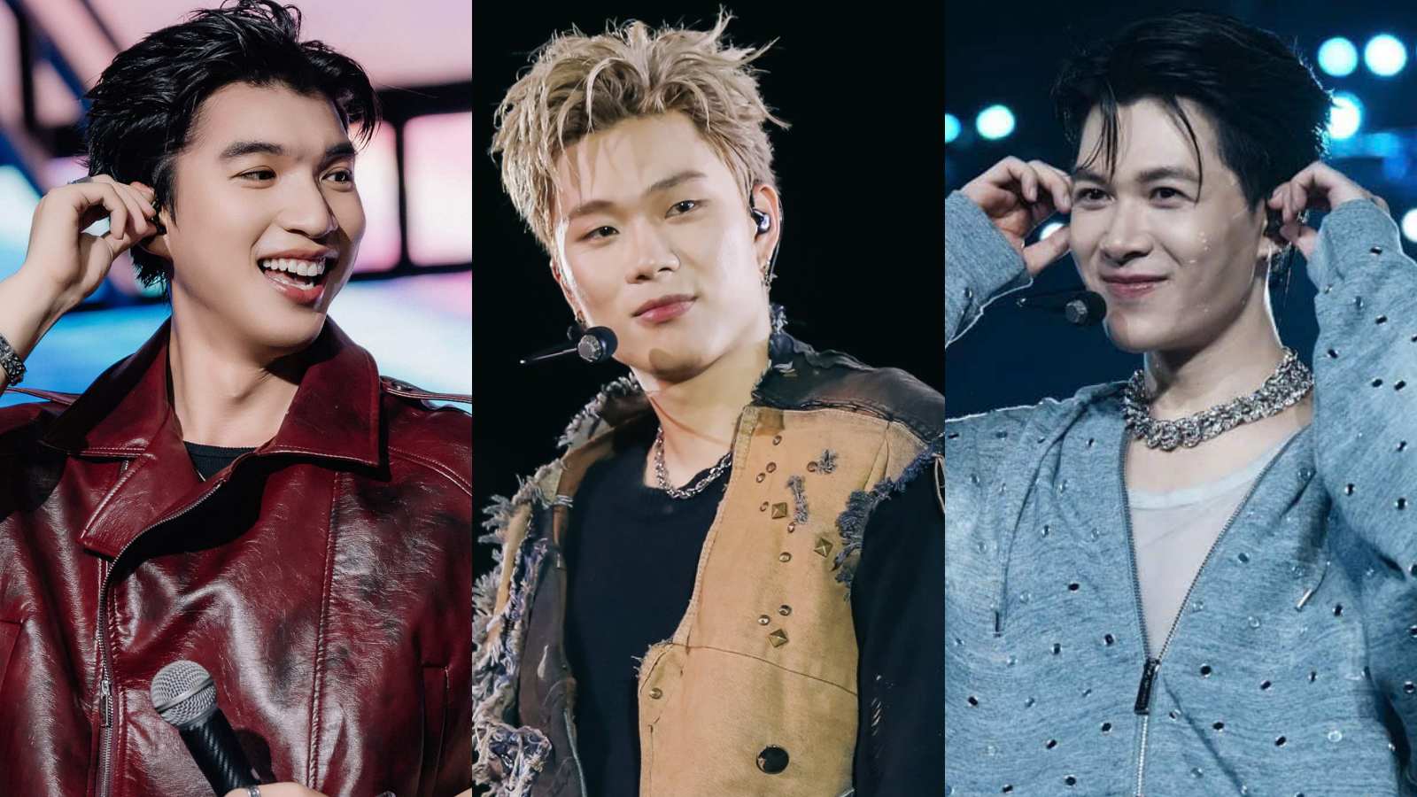 HIEUTHUHAI, Duong Domic and Anh Tu Atus. Photo: Facebook characters