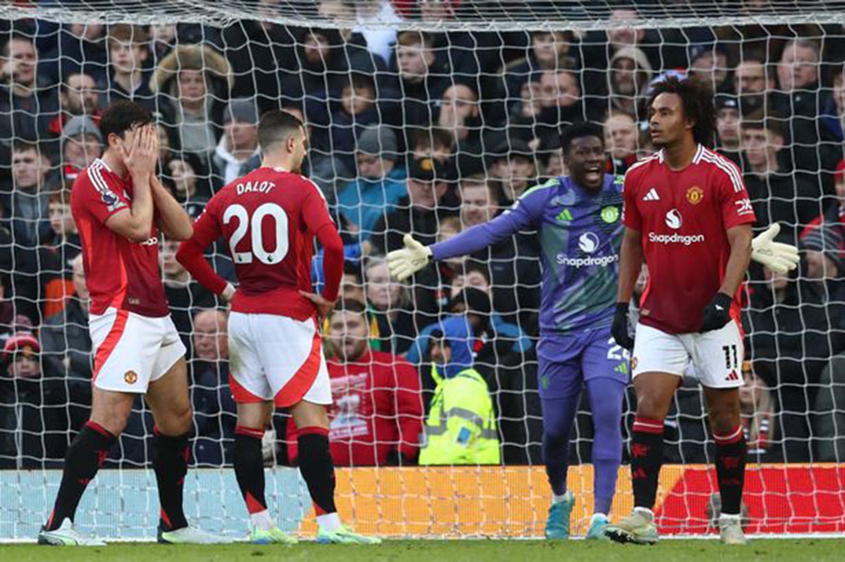 Man United lai thua voi kich ban nhu nhieu tran khac. Anh: Manchester Evening News