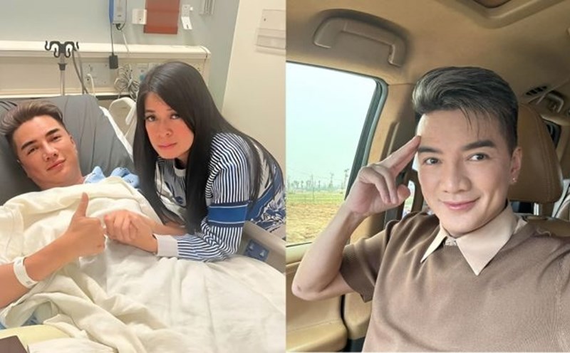 Dam Vinh Hung and Bich Tuyen. Photo: Provided by the character.