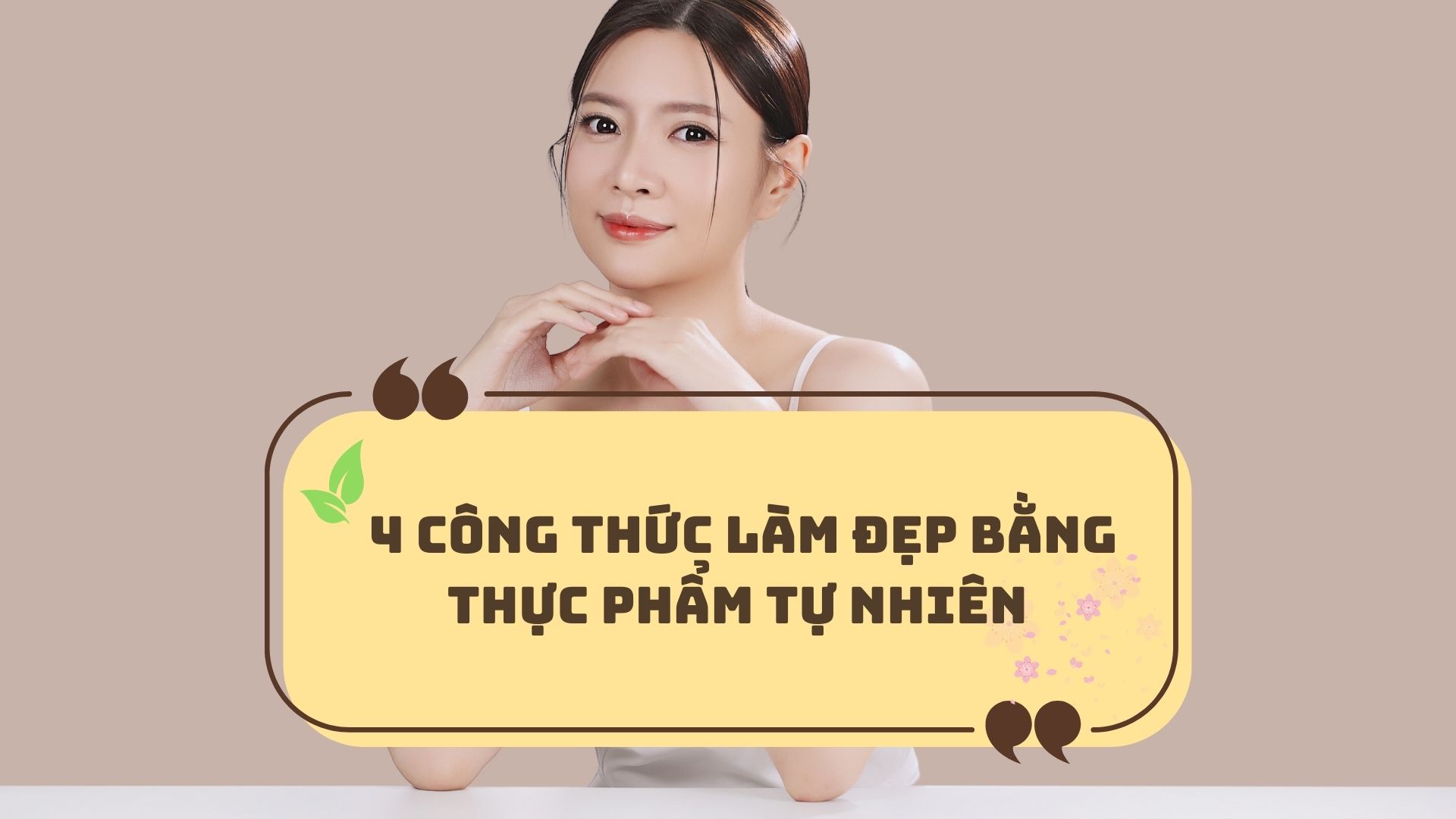 4 beauty recipes using natural foods.