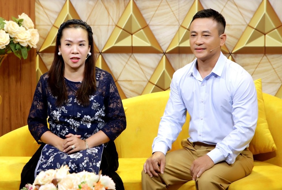 The couple at "Husband and Wife Harmony". Photo: Producer.