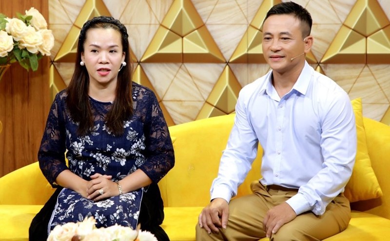 The couple at "Husband and Wife Harmony". Photo: Producer.