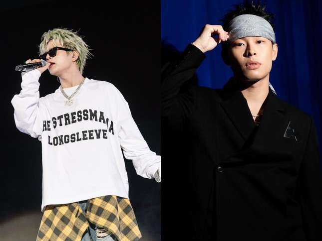 Rhyder and Hurrykng were not successful in Rap Viet season 3 but were successful in Anh trai say hi. Photo: Producer