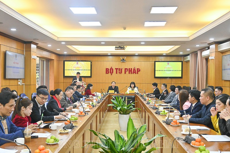 Workshop on “Legal regulations for the beauty care industry”. Photo: Ministry of Justice