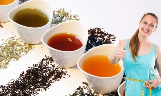 Một số loại trà đặc biệt có tác dụng giảm mỡ nội tạng - loại mỡ nguy hiểm bao quanh các cơ quan nội tạng, có liên quan đến các bệnh như tiểu đường, tim mạch... Đồ họa: Hạ Mây.