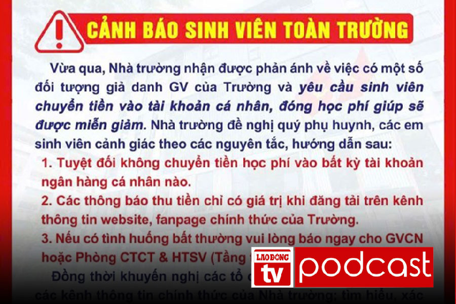 Morning news: Warning about fake lecturers scamming tuition fees