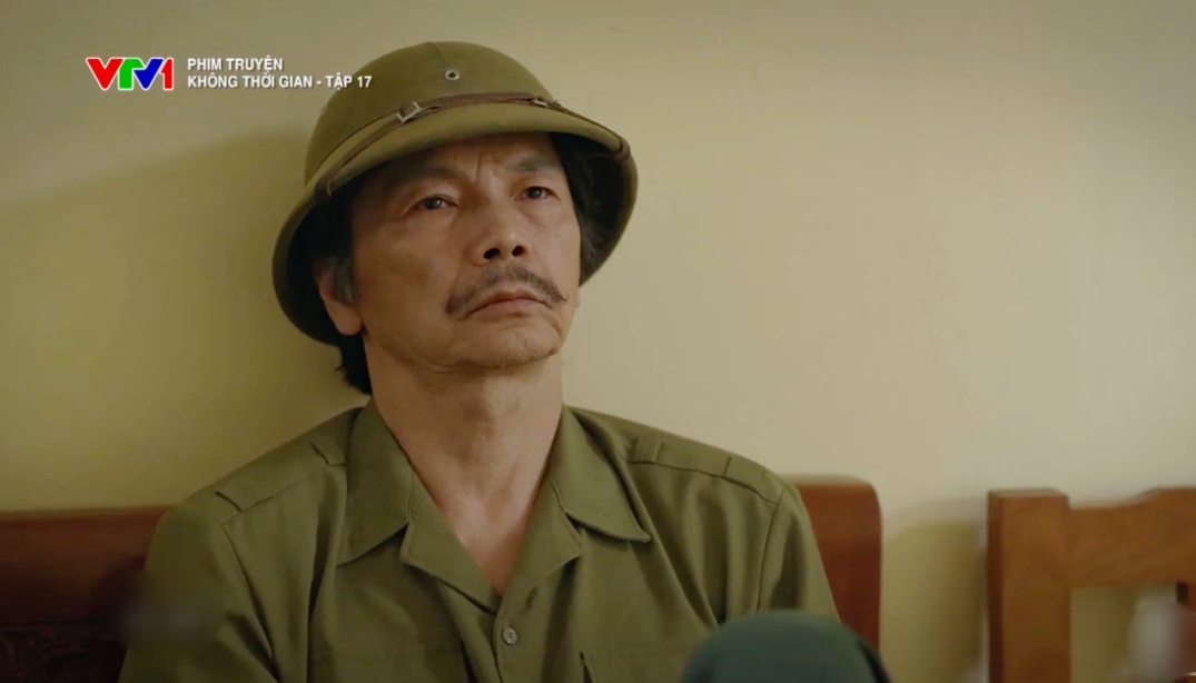 People's Artist Trung Anh appeared in episode 17 of "Space of Time". Photo: Cut from the movie