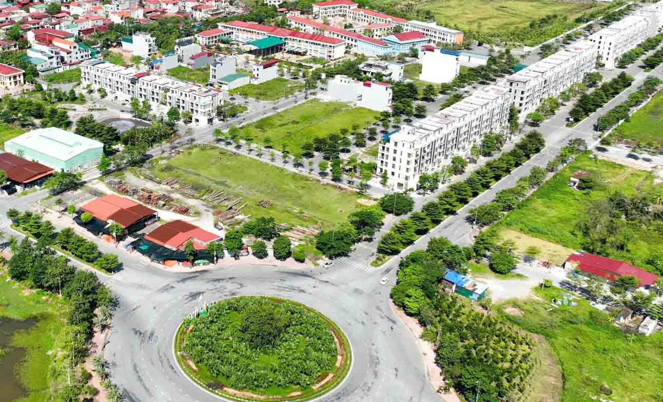 Panorama of the Lotus Garden project (Tu Son City, Bac Ninh). Photo: Van Truong