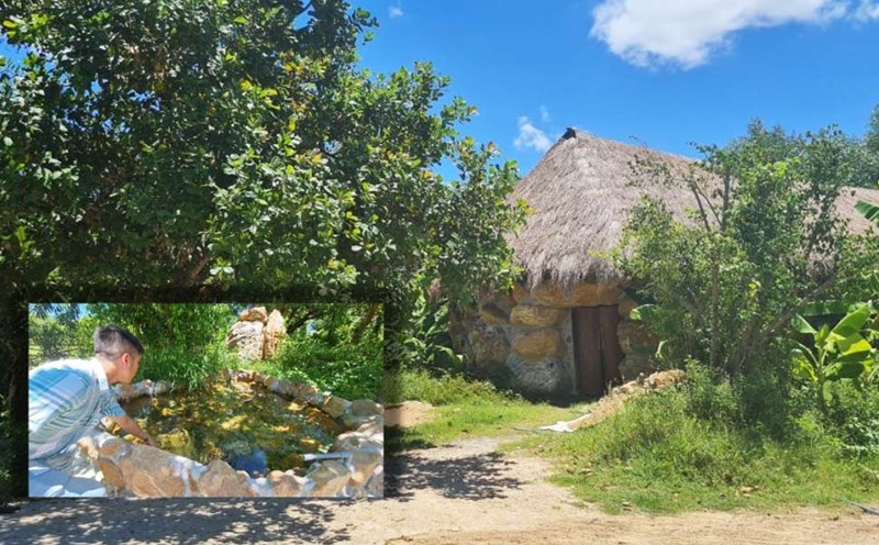 The nephew of the former Secretary of the Vinh Thanh District Party Committee in Binh Dinh Province built a tourist area on leased land in violation of regulations. Photo: Hoai Luan