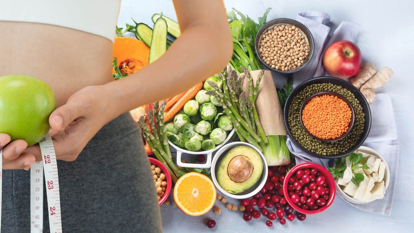 Balanced eating supports weight loss. Graphics: Thanh Thanh