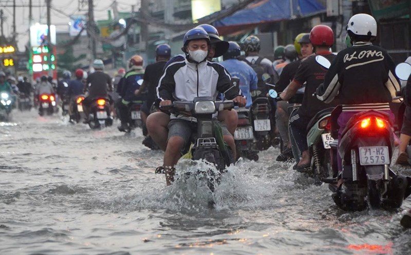 The Southern region has rain in the late afternoon. Illustration photo: Nguyen Chan