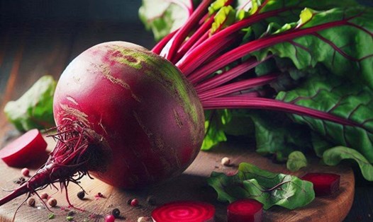Rau củ quả mùa đông không chỉ cung cấp dưỡng chất thiết yếu mà còn mang lại lợi ích to lớn cho tim mạch. Ảnh AI: Ngọc Thùy.