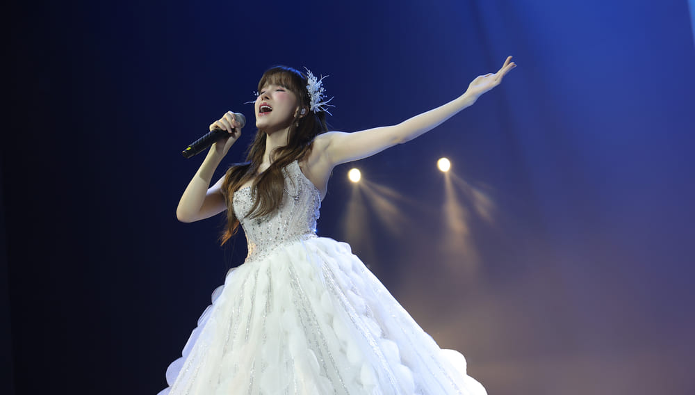 Singer Thieu Bao Tram unexpectedly received many compliments from Chinese audiences. Photo: Interviewee