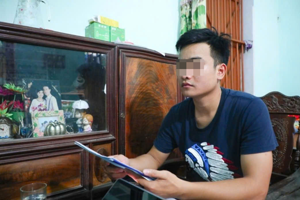 A worker who was once tricked into being exported to work in Australia. Photo: To The