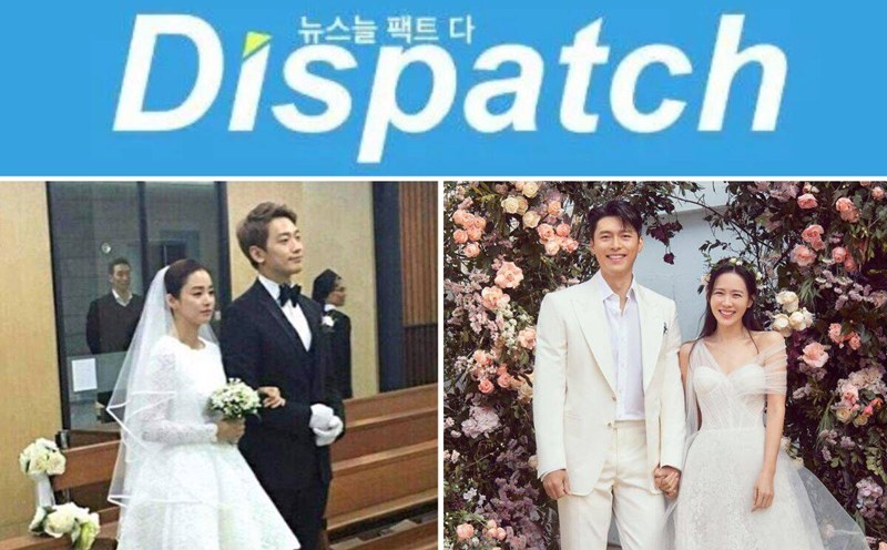 Kim Tae Hee - Bi Rain and Son Ye Jin - Hyun Bin are two Korean celebrity couples whose dating news was revealed by Dispatch on New Year's Day. Photo: Naver