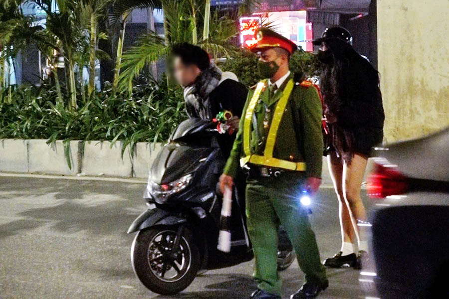 Young men and women were punished for going out on Christmas Eve